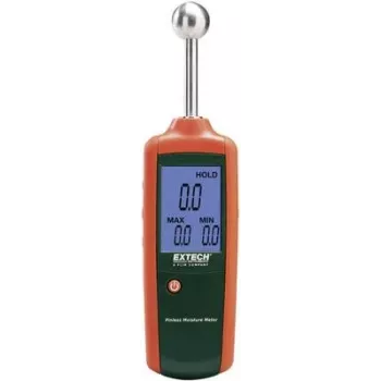 EXTECH MO257 pinloze vochtmeter voor niet-destructieve meting, 0,0 tot 99,9%