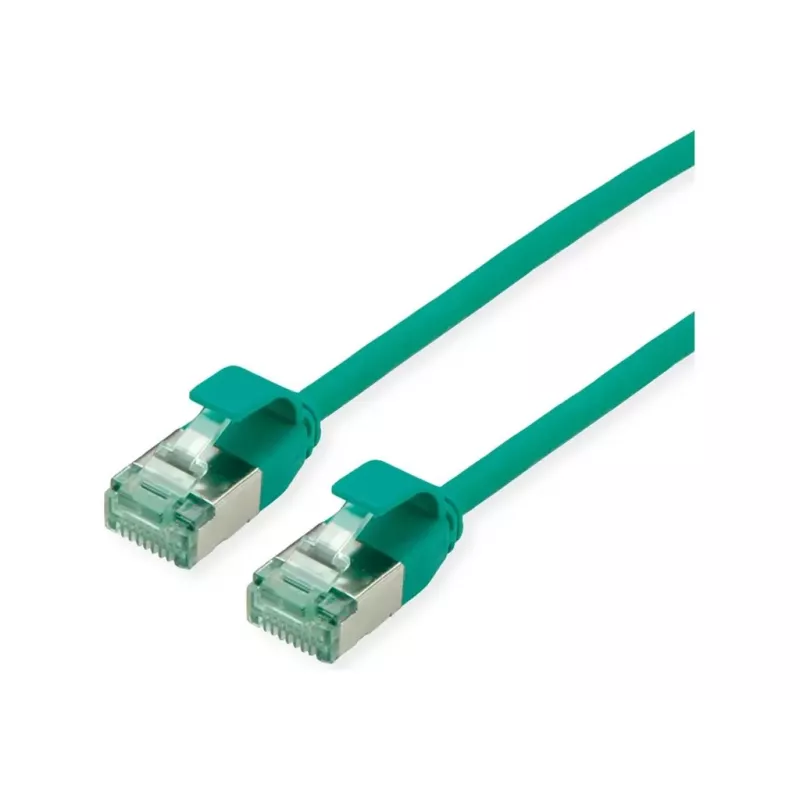 ROLINE RM U/FTP Cat.6A Slim-patchkabel, groen, 2m 21.45.3335