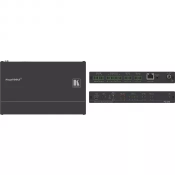 Kramer FC-28 besturingsgateway, 10 aansluitingen, Ethernet, RS-232, IR, digitale I/O, analoge ingang 30-80392090