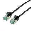 ROLINE RM U/FTP Cat.6A/Class EA SLIM patchkabel, zwart, 5 m 21.45.3357