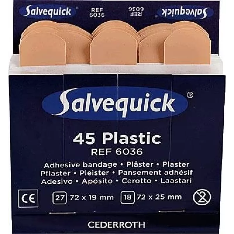 Söhngen WF pleister-navulset – 24 stuks, DIN EHBO-doos compatibel 42036