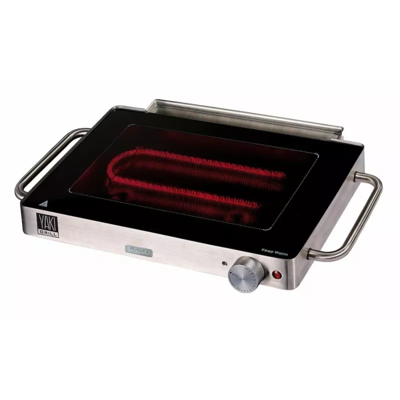 Ariete YAKI elektrische tafelgrill met keramische oppervlak, 800 W