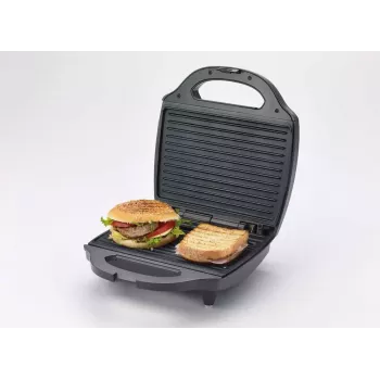 Ariete A1980 sandwichmaker & grill, 750 W, zwart/zilver