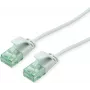 ROLINE RM UTP-patchkabel Cat.6A/Class EA SLIM, grijs, 0,15 m 21.45.3400