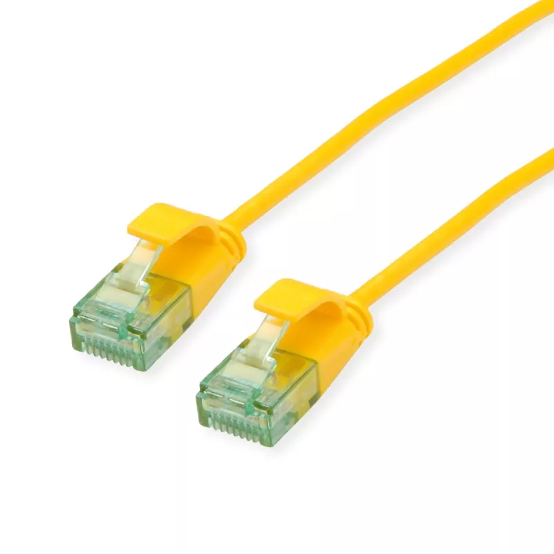 ROLINE RM UTP-patchkabel Cat.6A/Class EA SLIM geel 3m - UTP 21.45.3426