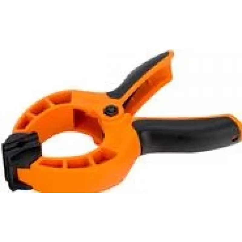 Bahco 420SC-50 veerklem met 50 mm spanwijdte, draaibare spanbekken, PVC-gecoate handgrepen