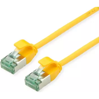 ROLINE RM U/FTP patchkabel Cat.6A Class EA SLIM geel 1m 21.45.3323