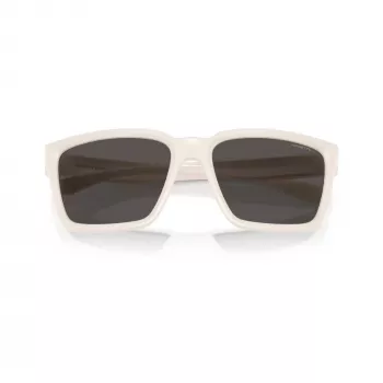 Arnette AN4346-296387 herenzonnebril, rechthoekig, matzwart montuur, grijze glazen, 57-18-140 mm
