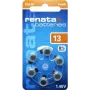Renata ZA13.DP6 0HG zink-lucht hoortoestelbatterij PR48, 1,4 V, 305 mAh, 6-pack