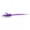 C2G 0,3m Cat6a Slim Ethernet-patchkabel U/UTP RJ-45 paars 28 AWG