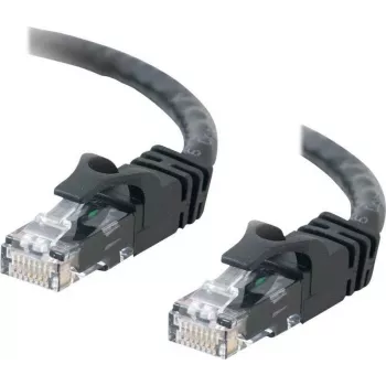 Cables2Go 0,5m Cat6 UTP Ethernet-patchkabel, zwart, snagless, PVC-mantel 83405