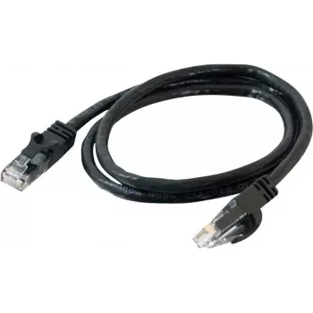 Cables2Go 0,5m Cat6 UTP Ethernet-patchkabel, zwart, snagless, PVC-mantel 83405