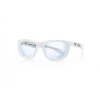 SHADEZ Blue Light White Teeny kinderbril voor digitale apparaten, 3-7 jaar