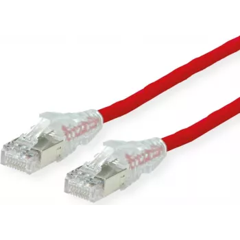 Dätwyler Cat6a S/FTP patchkabel RJ-45 naar RJ-45, 20 m, rood, LSZH, snagless 21.05.0621