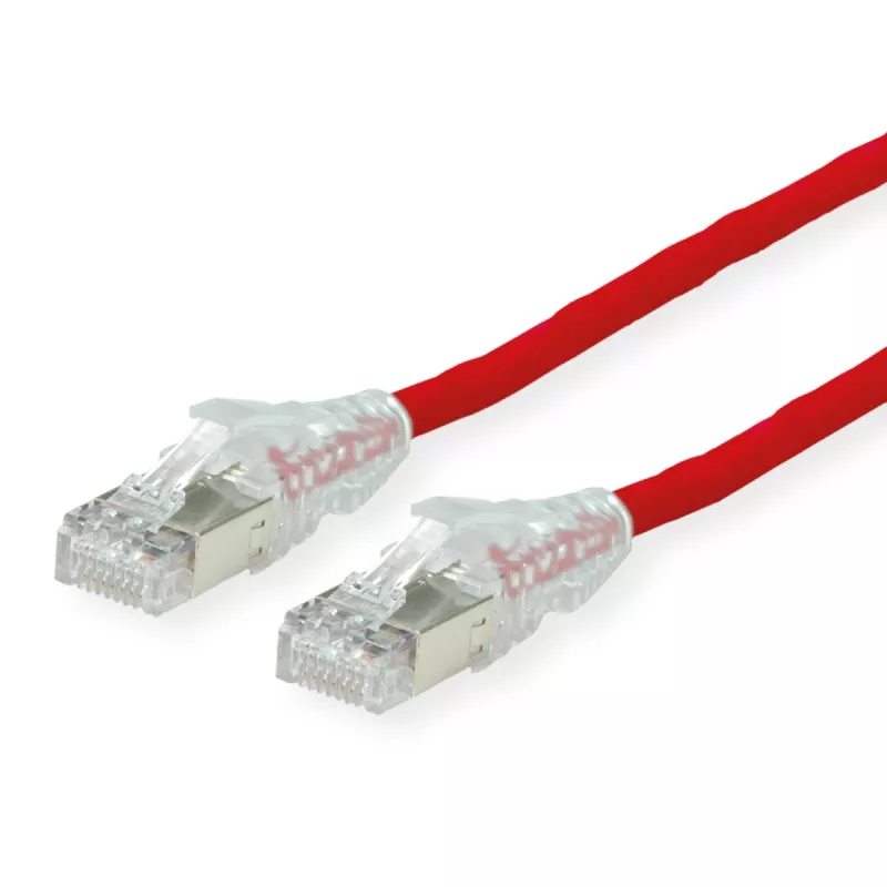 Dätwyler Cat6a S/FTP patchkabel RJ-45 naar RJ-45, 20 m, rood, LSZH, snagless 21.05.0621