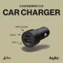 Aqiila CHARGEBIRD CC2 autolader zwart, 32 watt (AQCCCC2CBI403)