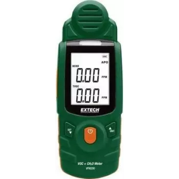 Extech VFM200 formaldehyde- en TVOC-meter met temperatuur en vochtigheid
