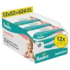 Pampers Sensitive Babydoekjes, 12 verpakkingen, 624 st.