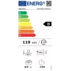 Electrolux EW6D28BE 8kg warmtepompdroger, A+++ energie-efficiëntieklasse, wit