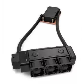 Dynatron L36 1U actieve vloeistof-CPU-koeler voor AMD SP6/TR5, 300W TDP, koperen koelplaat, 40mm dubbel kogellager ventilator, 10000 tpm