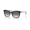 Armani Exchange dameszonnebril vierkant AX4151S 815811 zwart/grijs gradient 55mm