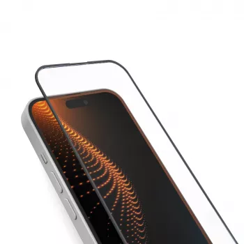 SBS Mobile displayschermfolie van gehard glas voor Apple iPhone 16e, 14, 13 Pro, 13 – 9H, 0,3 mm, oleofoob, bubbelvrij, 1-pack TEAPPLD3OIPSE25