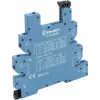 Finder relaisvoet met houderklem, LED en EMC-onderdrukking, 93.61.7.024