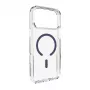 PURO Icon MagSafe transparant hoesje voor Apple iPhone 17 Pro – transparantblauw