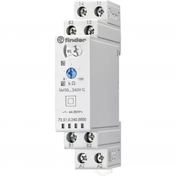 Finder 72.51.0.240.0000 spanningsbewakingsrelais, 240 V AC, 2 CO, DIN-rail