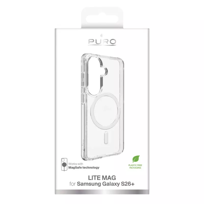 SBS Mobile transparant magnetisch hoesje voor Samsung Galaxy S26+ PUSGS26PLITEMAGTR
