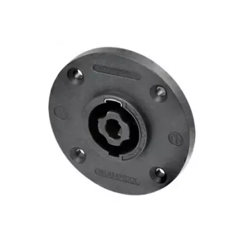 Neutrik NL4MPRXX speakON chassisconnector 4-polig bus paneelmontage zwart
