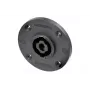 Neutrik NL4MPRXX speakON chassisconnector 4-polig bus paneelmontage zwart
