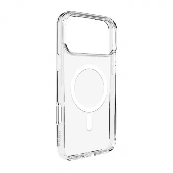 PURO hoesje voor Apple iPhone 17 Pro transparant wit MagSafe-compatibel