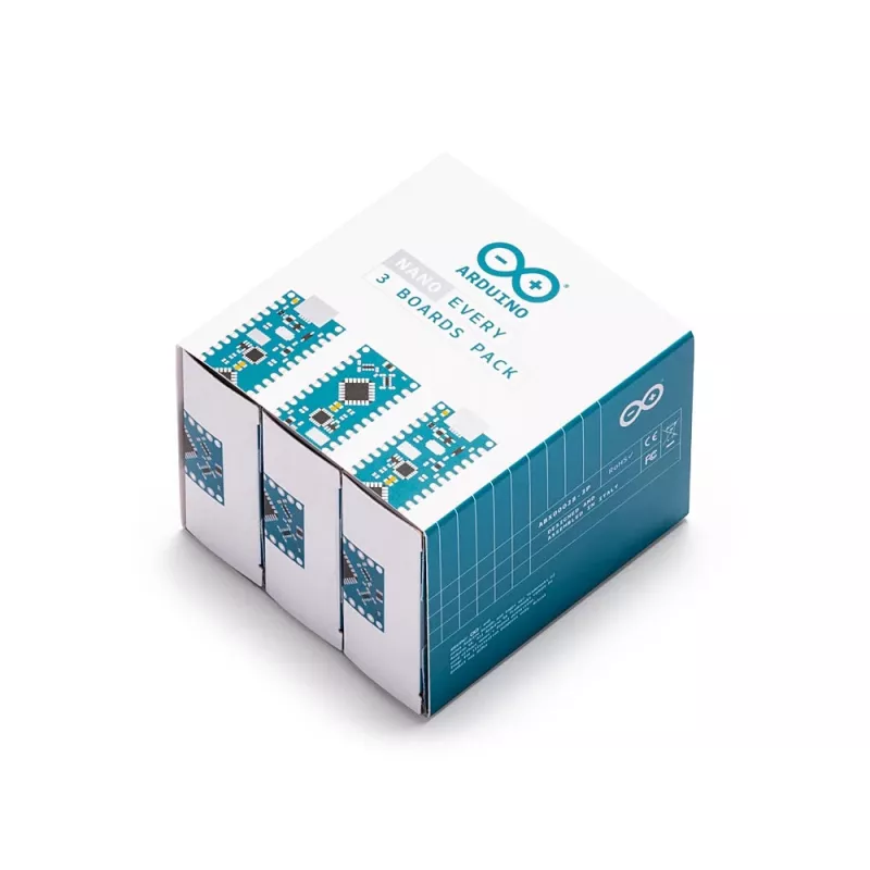 Arduino Nano Every board – 6-pack (ABX00028-6P)