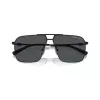 Armani Exchange heren vierkante zonnebril AX2050S609980 matzwart/donkergrijs 60mm
