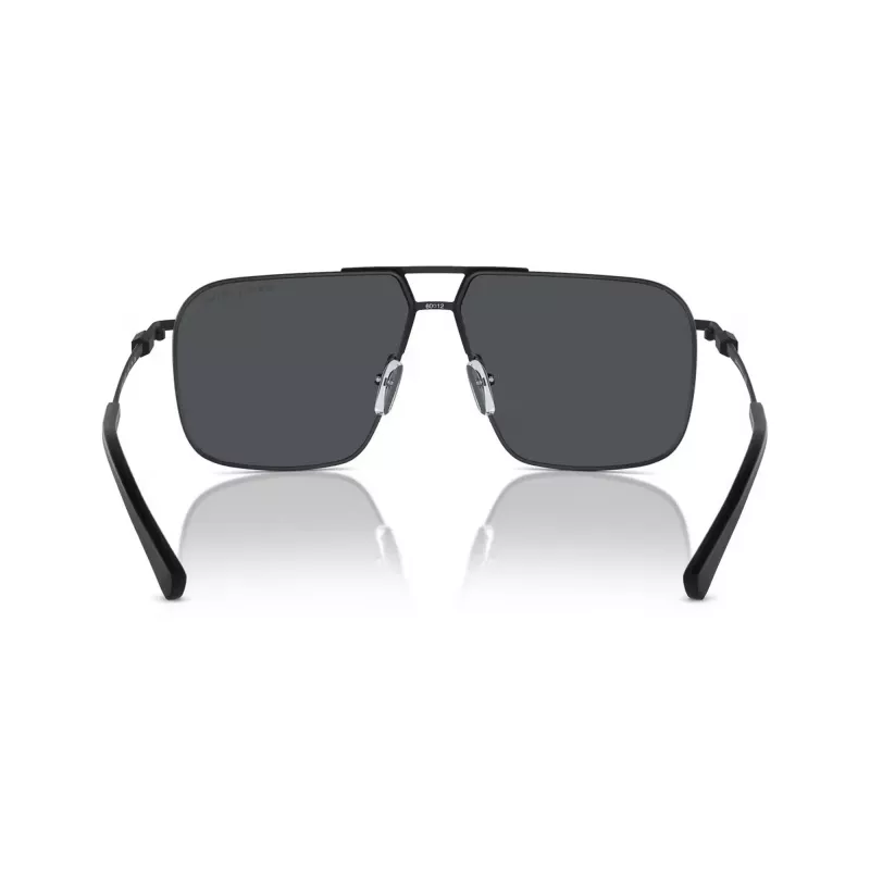 Armani Exchange heren vierkante zonnebril AX2050S609980 matzwart/donkergrijs 60mm