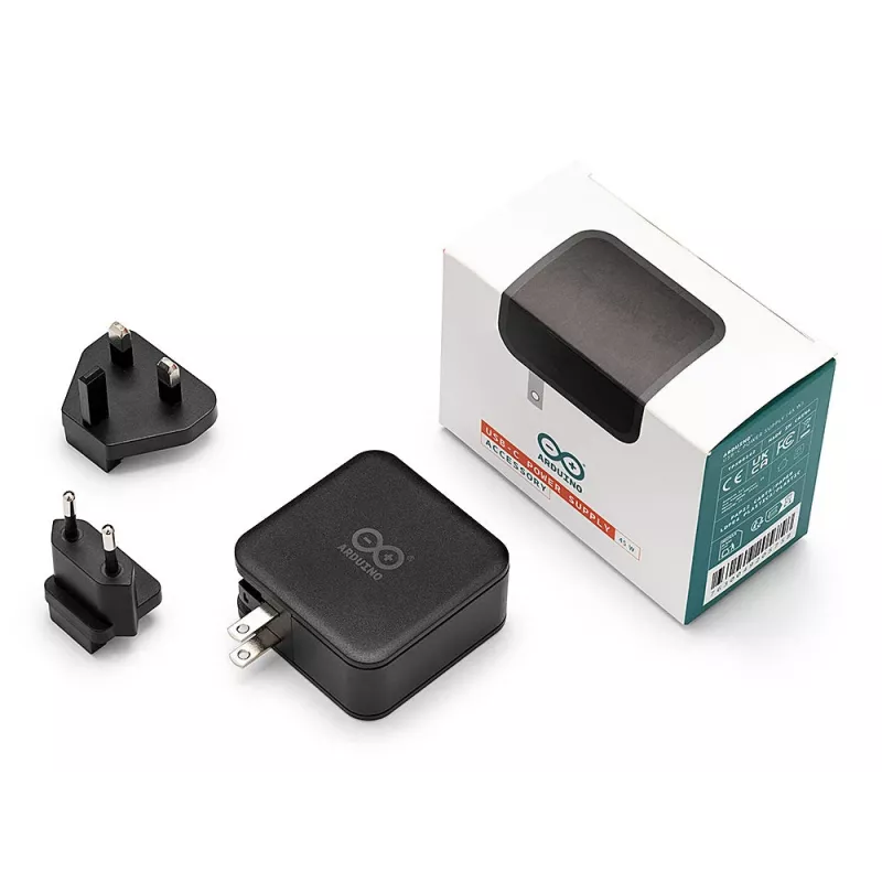 Arduino TPX00242 45W USB-C voeding (9A, verwisselbare stekkers)