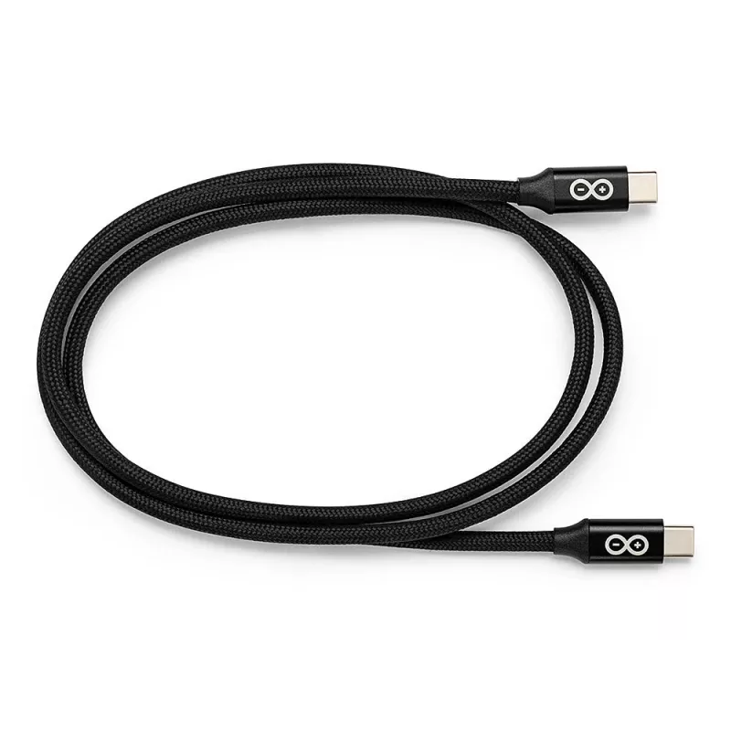Arduino USB-C kabel USB 3.2 Gen1 USB-C stekker naar USB-C stekker 1 m zwart TPX00243