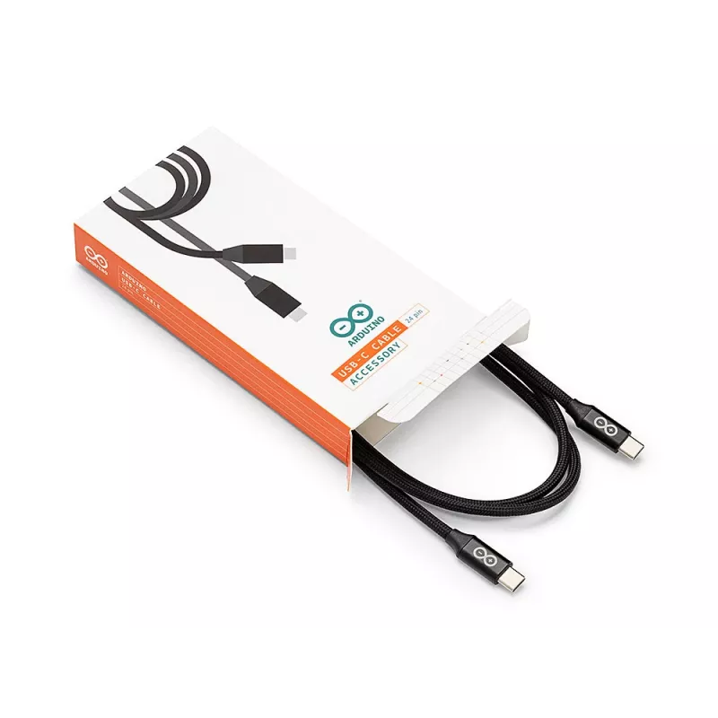 Arduino USB-C kabel USB 3.2 Gen1 USB-C stekker naar USB-C stekker 1 m zwart TPX00243