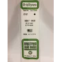 Evergreen 212 polystyreen rondstaaf 2 mm x 350 mm, 6 stuks