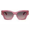 Versace dames zonnebril VE4492U551646 havanna bruin vierkant 53mm