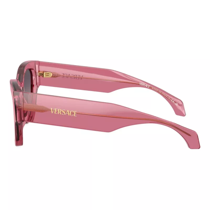 Versace dames zonnebril VE4492U551646 havanna bruin vierkant 53mm