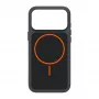 SBS D3O Core hoesje voor iPhone 18 Pro Max / 17 Pro Max, MagSafe-compatibel, zwart-oranje
