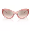 Versace VE4485 dames zonnebril – havanna bruin montuur, bruine gradient glazen, 59mm VE4485-53228Z