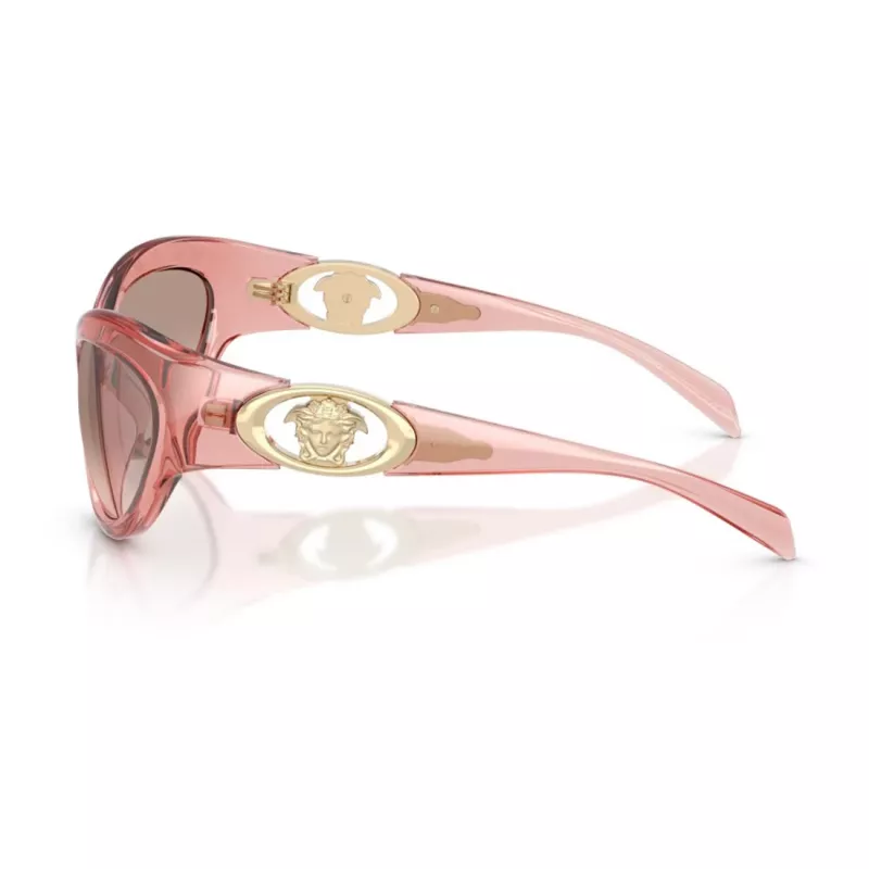 Versace VE4485 dames zonnebril – havanna bruin montuur, bruine gradient glazen, 59mm VE4485-53228Z