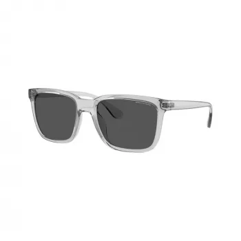 Armani Exchange heren rechthoekige zonnebril AX4112SU82398 zwart/grijs 55-19-145