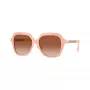 Burberry BE4389-406113 dameszonnebril, donkerbruin montuur, bruine gradient-glazen, 55/16/140 mm
