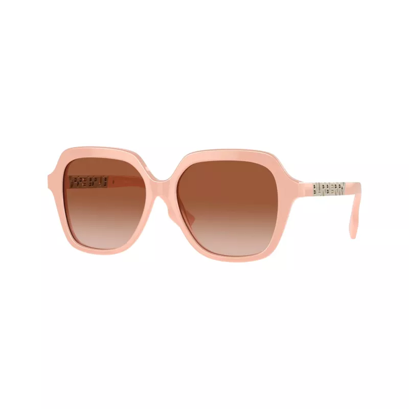 Burberry BE4389-406113 dameszonnebril, donkerbruin montuur, bruine gradient-glazen, 55/16/140 mm