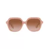Burberry BE4389-406113 dameszonnebril, donkerbruin montuur, bruine gradient-glazen, 55/16/140 mm