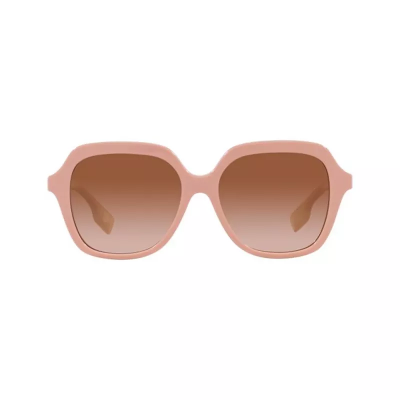 Burberry BE4389-406113 dameszonnebril, donkerbruin montuur, bruine gradient-glazen, 55/16/140 mm